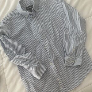 Dockers boys  Casual Blue and White Striped Shirt